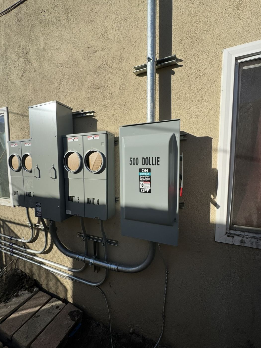 Second angle of the multifamily service upgrade